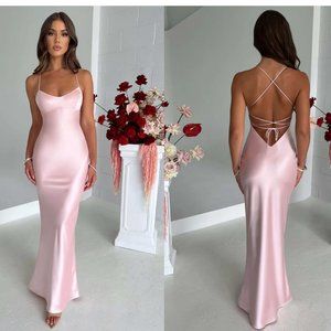 NWT - MAXI DRESS - BLUSH